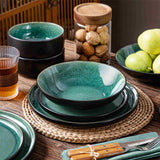 Playa 16 Piece Glossy Dinnerware Set